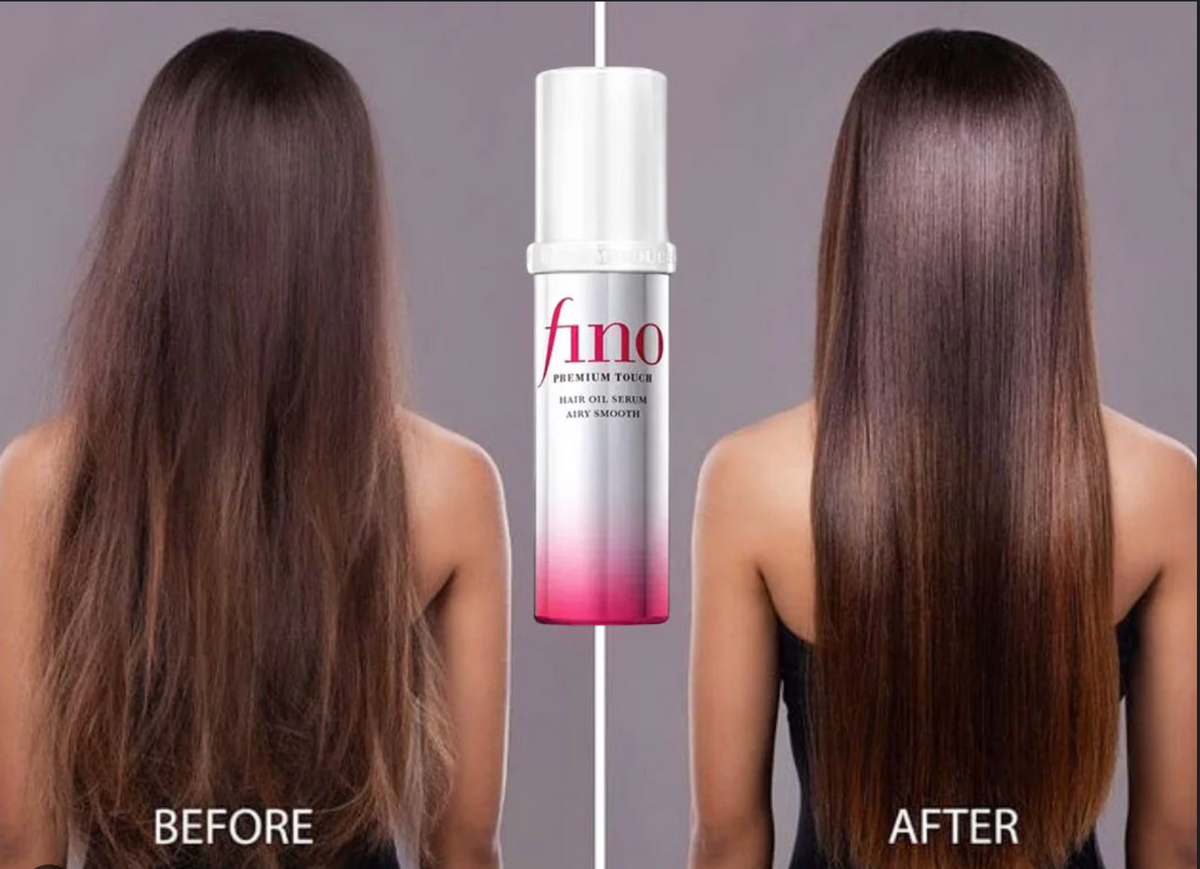 Fino Premium Touch Smoothing & Moisturizing Leave-In Hair Oil – Japanese Hair Care for Silky, Shiny & Frizz-Free Hair