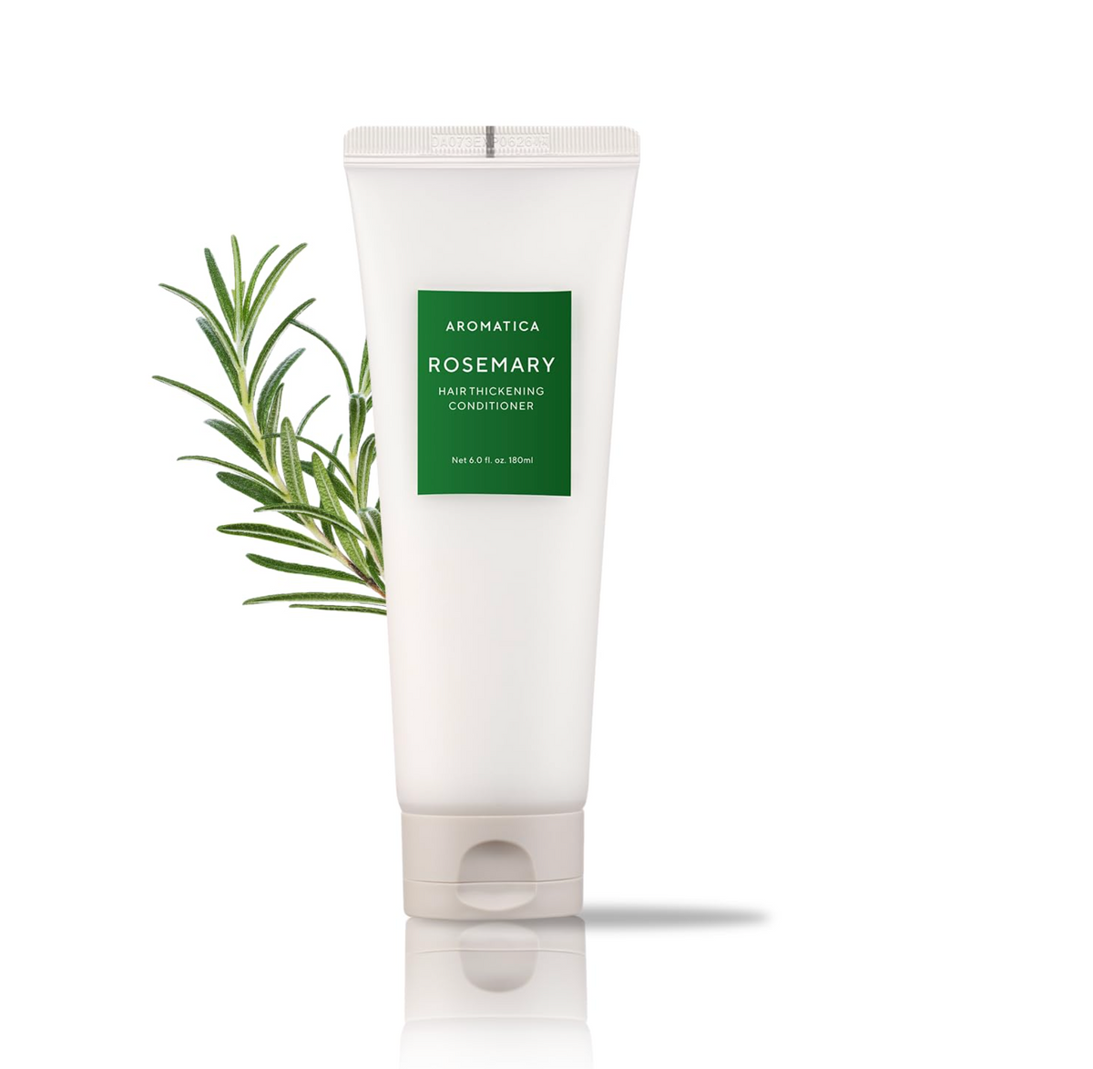 AROMATICA Rosemary Hair Thickening Conditioner - Best for Hair Fall & Damage Repair (Silicone-Free)