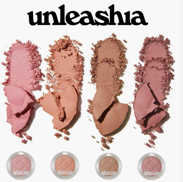 UNLEASHIA Sisua Butter Waffle Dough Blusher – Korean Cream Blush with Soft Natural Finish