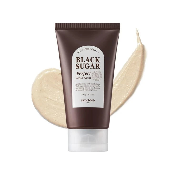 SKINFOOD - Black Sugar Perfect Scrub Foam