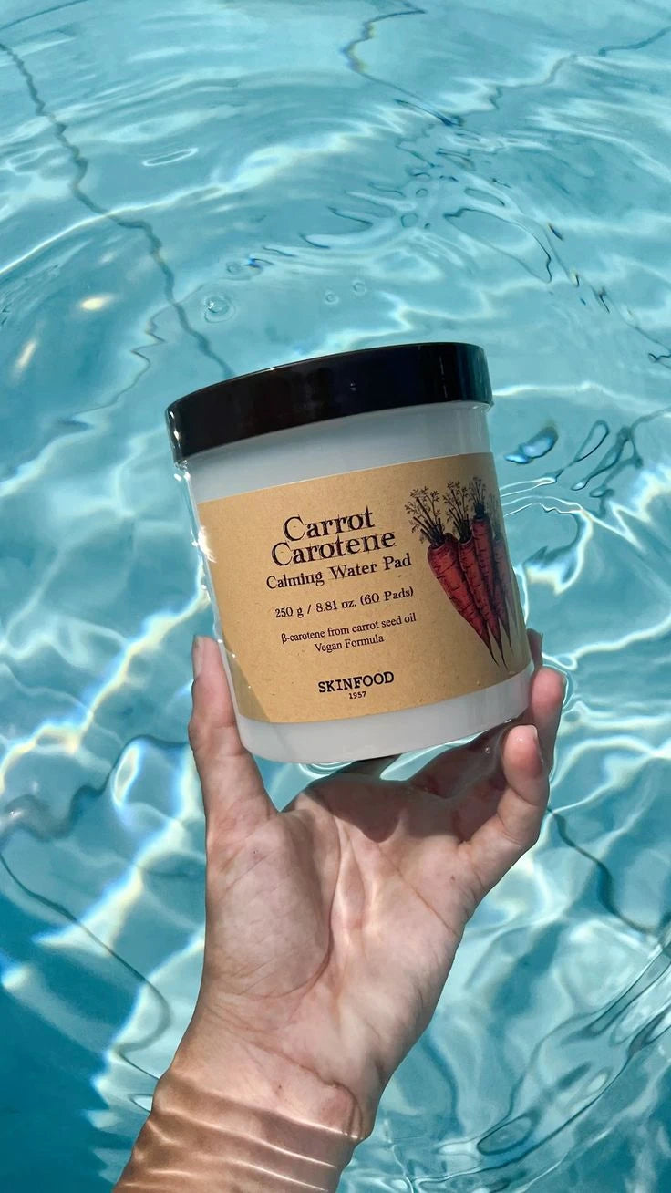 SKINFOOD - Carrot Carotene Calming Water Pad 60 sheets