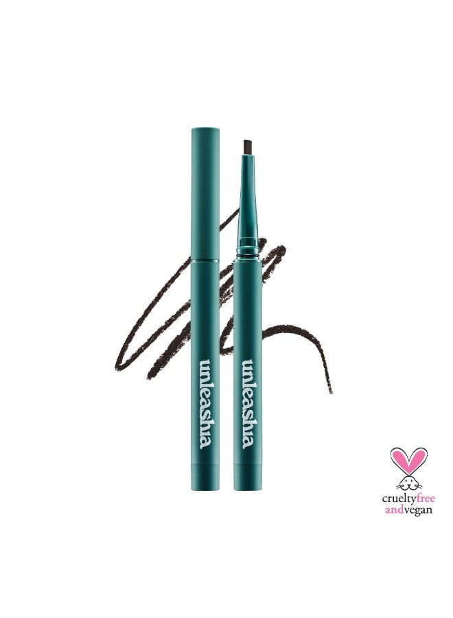 Unleashia Easy Glide Flat Eyeliner - N°2 Mood Brown (Best for Soft Natural Look)