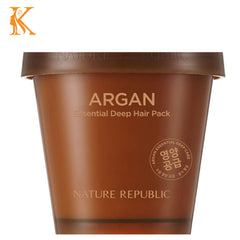 NATURE REPUBLIC - Argan Essential Deep Care Hair Pack