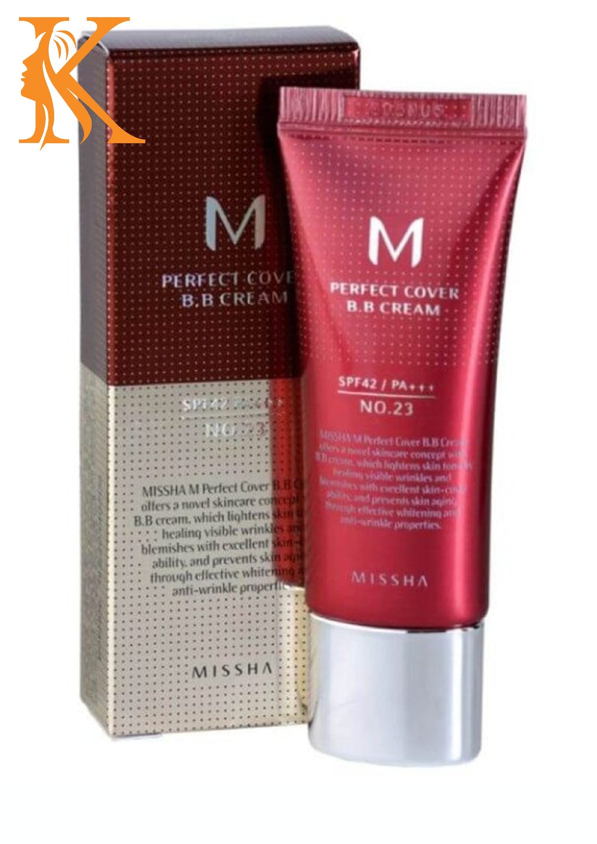 MISSHA - M Perfect Cover BB Cream SPF42 [Warm Beige 25]