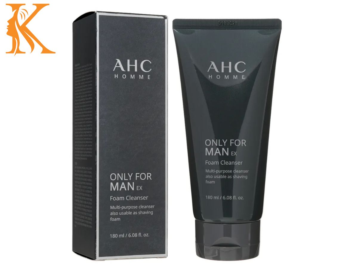 AHC Homme Only For Men EX Foam Cleanser Korean face wash in Pakistan