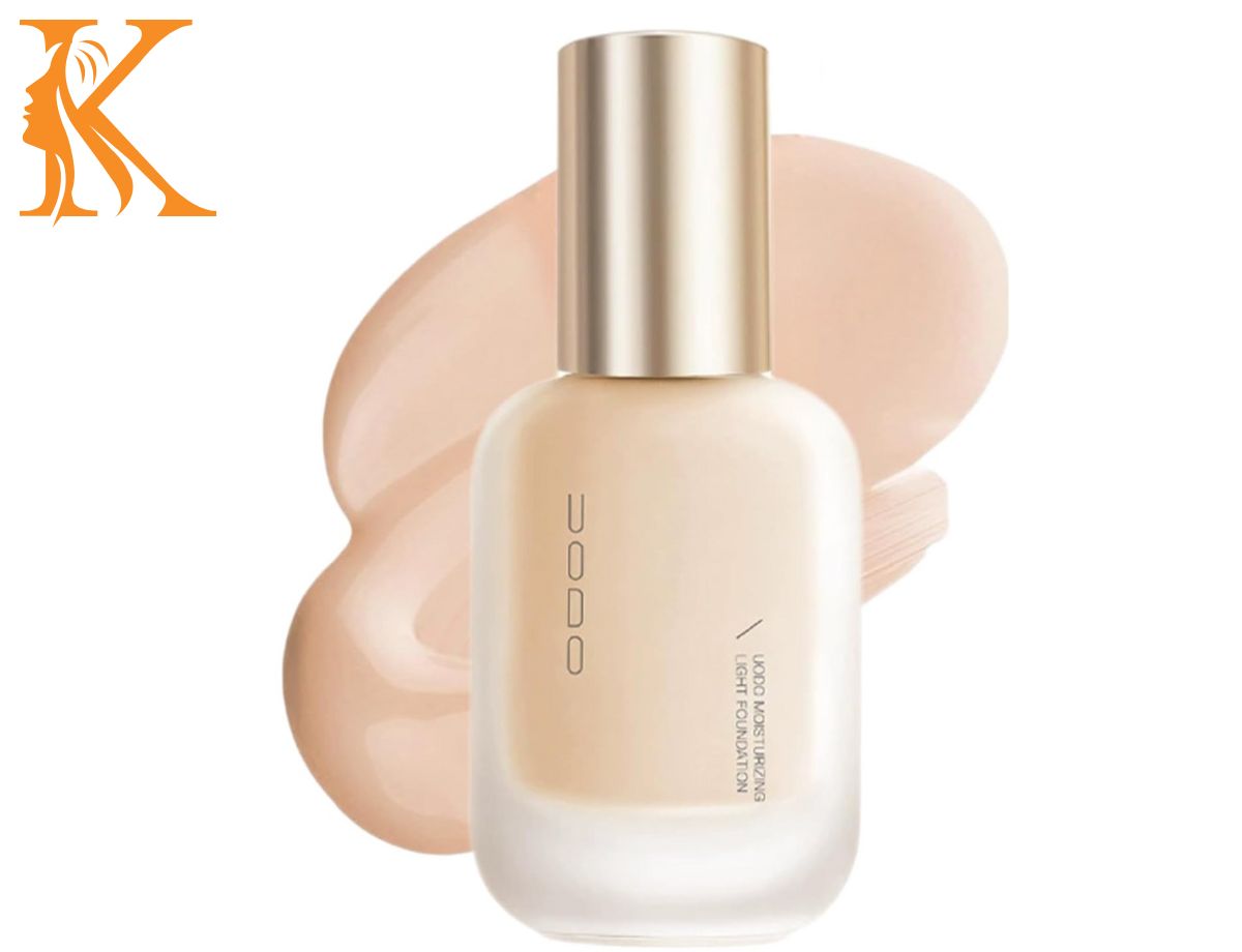 UODO Veil Matte Lasting Foundation W02 for Oily Skin Control