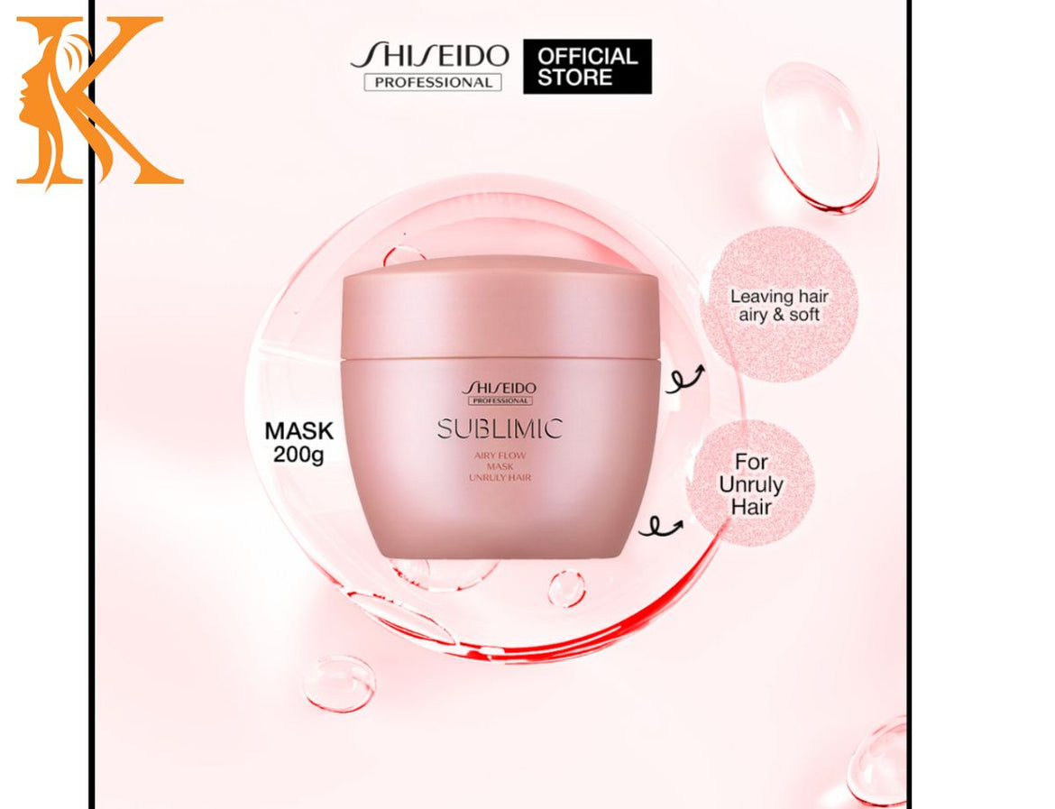トリートメント SHISEIDO SUBLIMIC AIRY FLOW MASK(T) 200g Shiseido Sublimic Airy Flow Mask (Unruly Hair) 200g