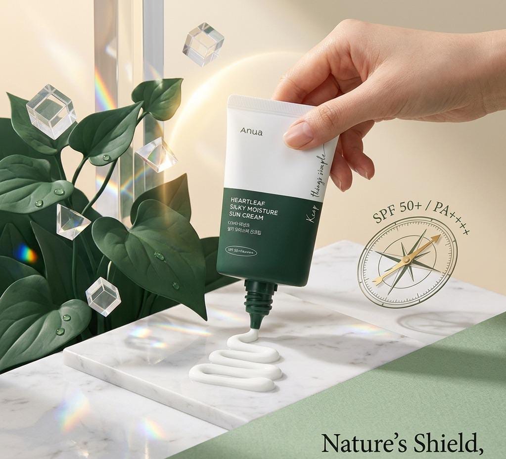 Anua Heartleaf Sun Cream Mini in Pakistan | K Beauty Vanity