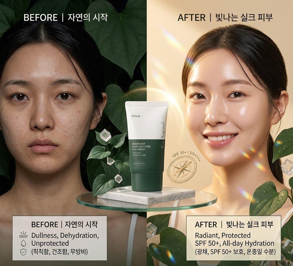 Anua Heartleaf Sun Cream Mini in Pakistan | K Beauty Vanity