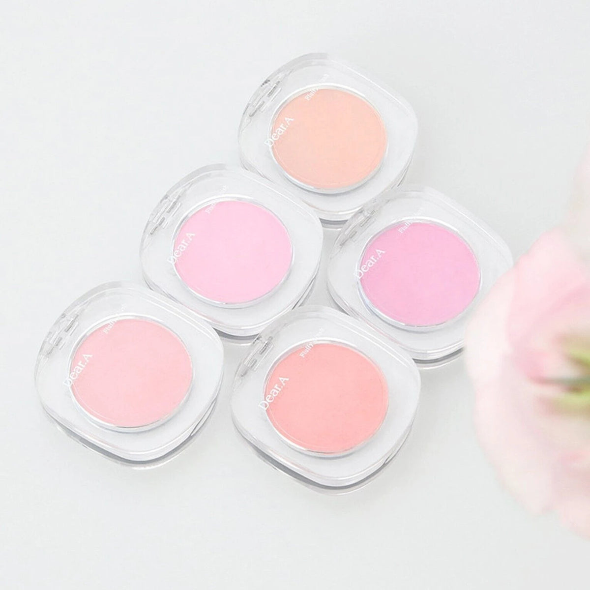 Dear.A Fluffy Blush #03 Tutu - Best for Brightening & Cool Pink Glow (Pore Blurring)