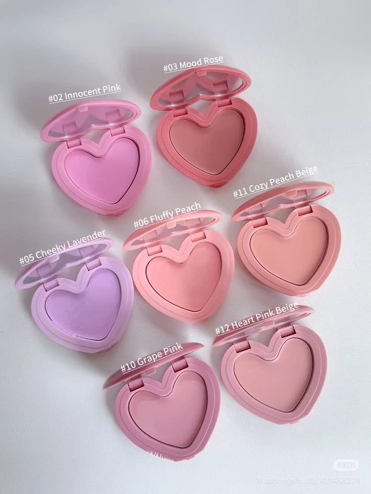lilybyred Luv Beam Cheek Balm - #04 Heart Attack Red (Best Dewy Cream Blush & Cute Heart Shape)