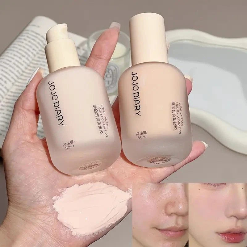 UODO Veil Matte Lasting Foundation W02 for Oily Skin Control